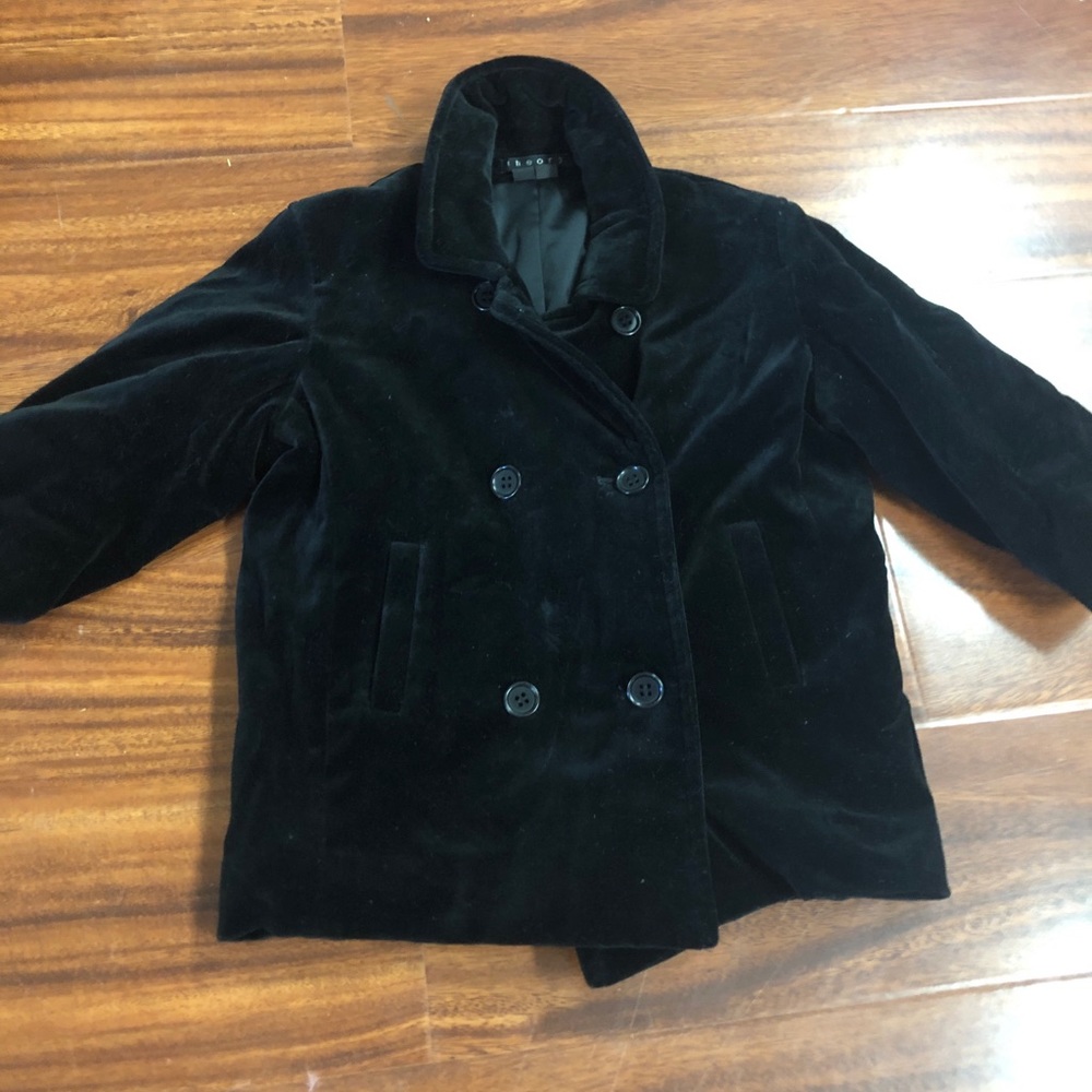 Velvet theory coat